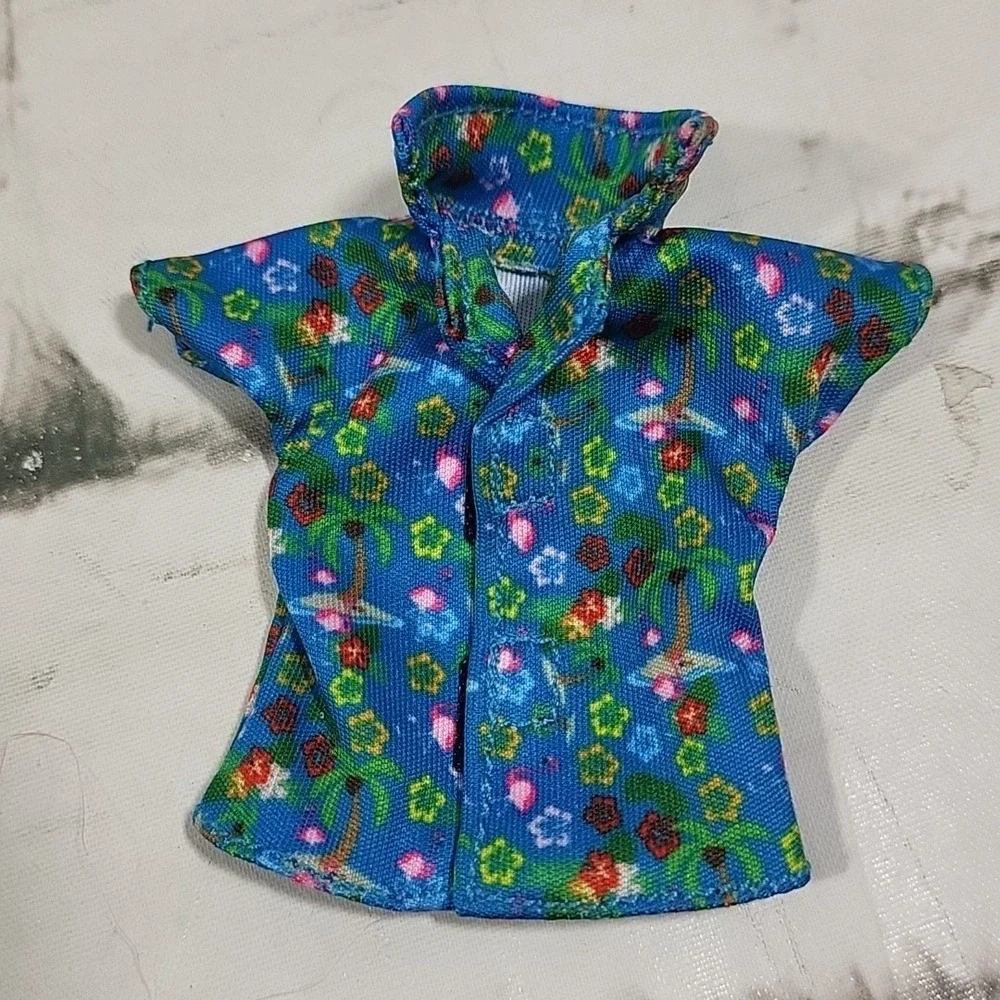 Barbie Fashionista Doll Clothes‎ Tops Lot Hawaiian Shirt Bee Jacket Basics